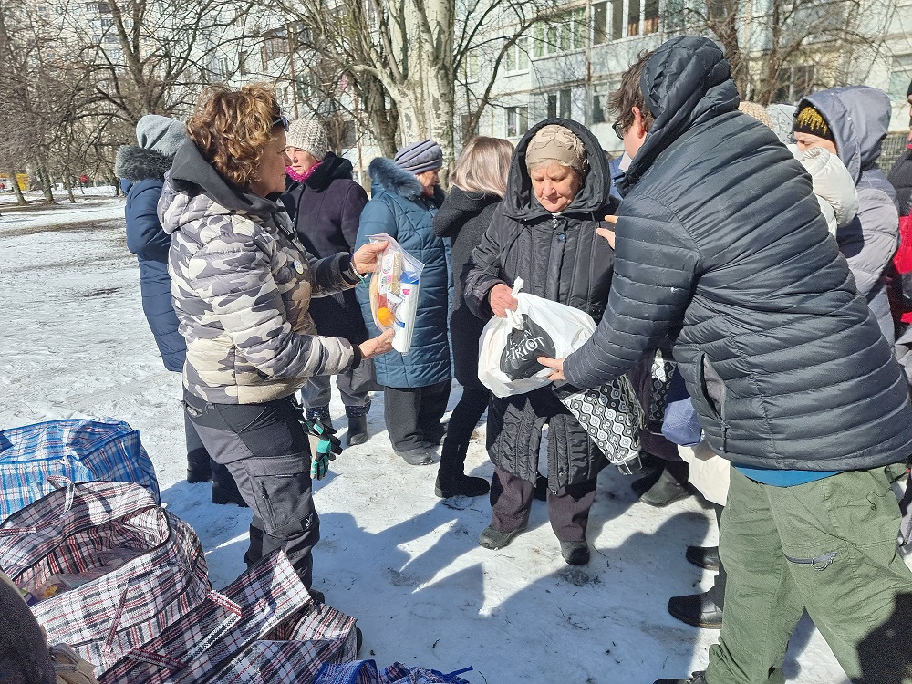 Humanitarian Aid in Bila Cerkva