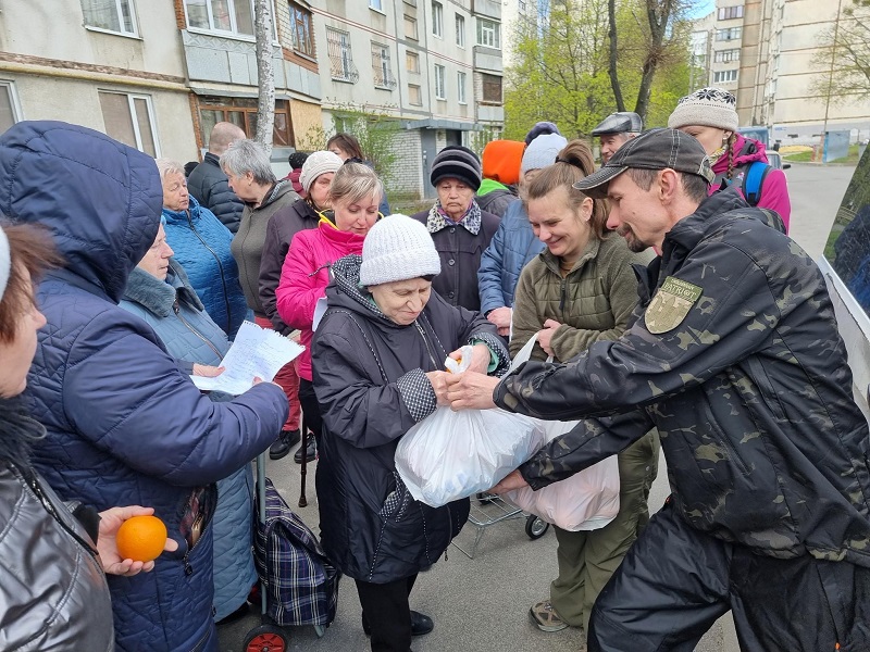 Aid Delivery in Kharkhiv