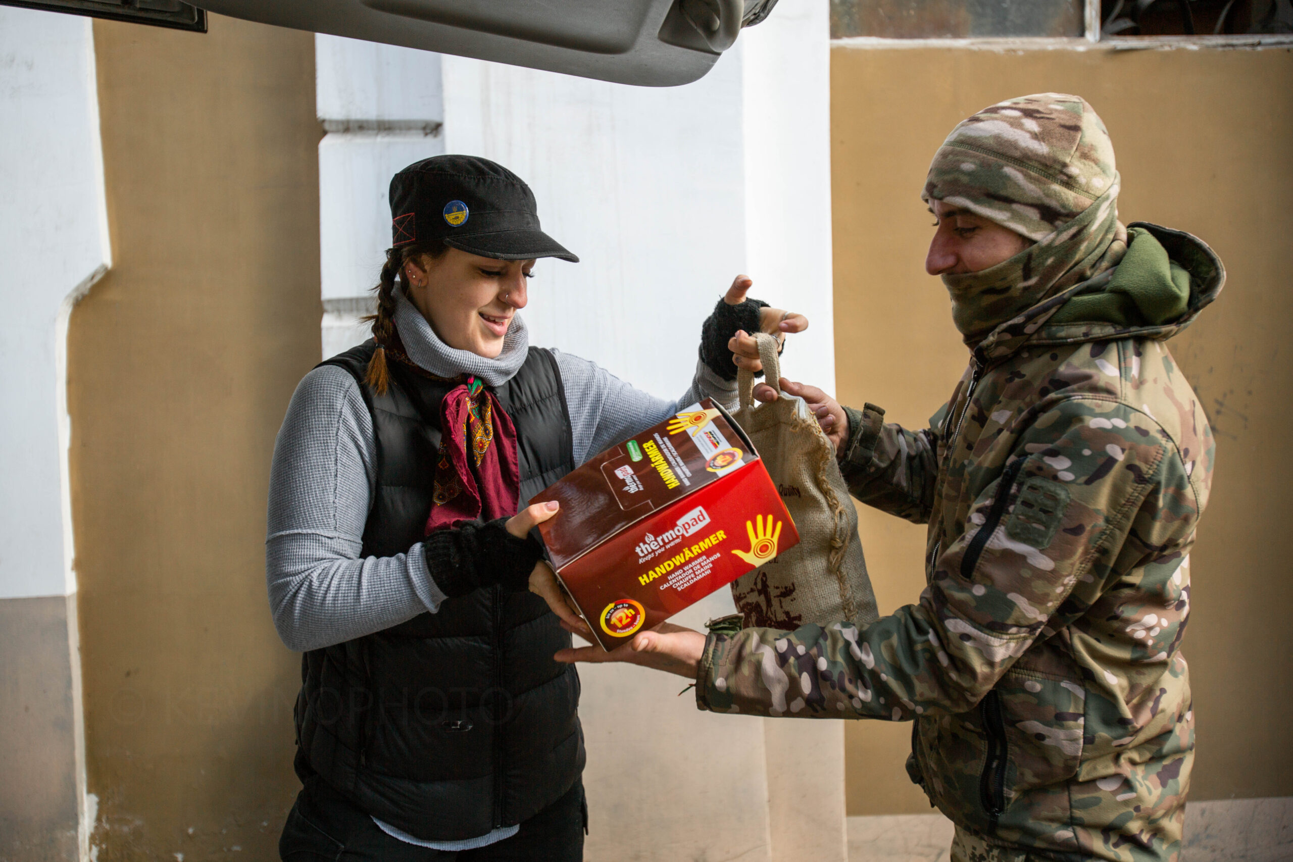 Delivery to Slovyansk, Donetsk