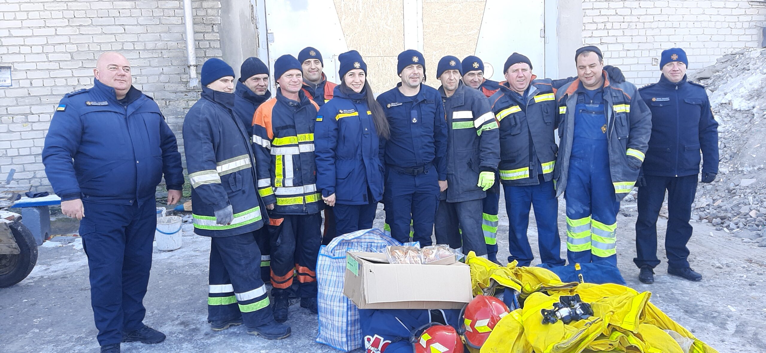 Delivery to Kharkiv, Izyum, Fire Department